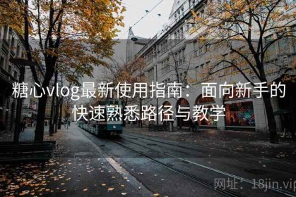 糖心vlog最新使用指南：面向新手的快速熟悉路径与教学