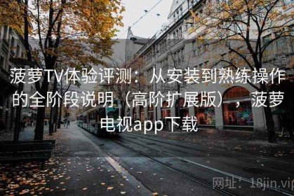 菠萝TV体验评测：从安装到熟练操作的全阶段说明（高阶扩展版），菠萝电视app下载