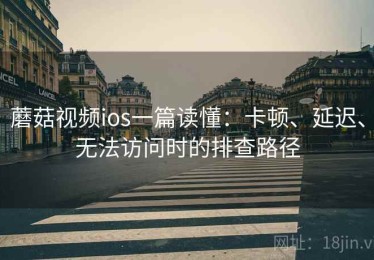 蘑菇视频ios一篇读懂：卡顿、延迟、无法访问时的排查路径