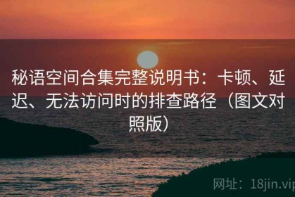秘语空间合集完整说明书：卡顿、延迟、无法访问时的排查路径（图文对照版）