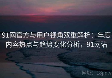 91网官方与用户视角双重解析：年度内容热点与趋势变化分析，91网沾