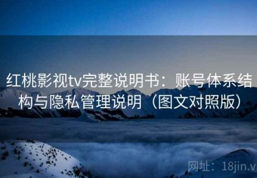 红桃影视tv完整说明书：账号体系结构与隐私管理说明（图文对照版）