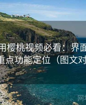 新手使用樱桃视频必看：界面布局逻辑与重点功能定位（图文对照版）