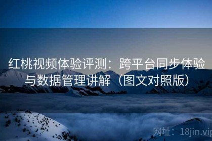 红桃视频体验评测：跨平台同步体验与数据管理讲解（图文对照版）