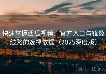 快速掌握西瓜视频：官方入口与镜像线路的选择依据（2025深度版）