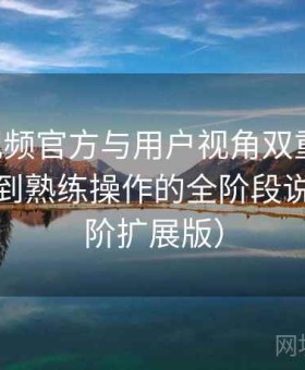 新91视频官方与用户视角双重解析：从安装到熟练操作的全阶段说明（高阶扩展版）
