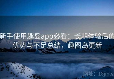 新手使用趣岛app必看：长期体验后的优势与不足总结，趣图岛更新