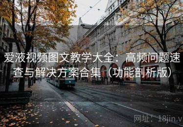 爱液视频图文教学大全：高频问题速查与解决方案合集（功能剖析版）