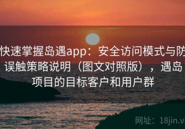 快速掌握岛遇app：安全访问模式与防误触策略说明（图文对照版），遇岛项目的目标客户和用户群