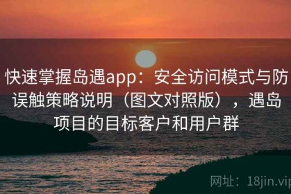 快速掌握岛遇app：安全访问模式与防误触策略说明（图文对照版），遇岛项目的目标客户和用户群