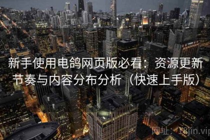 新手使用电鸽网页版必看：资源更新节奏与内容分布分析（快速上手版）