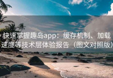 快速掌握趣岛app：缓存机制、加载速度等技术层体验报告（图文对照版）