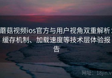 蘑菇视频ios官方与用户视角双重解析：缓存机制、加载速度等技术层体验报告