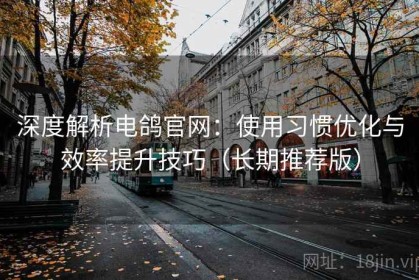 深度解析电鸽官网：使用习惯优化与效率提升技巧（长期推荐版）