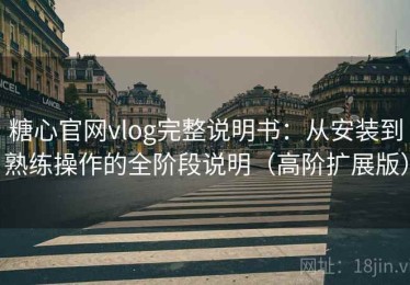 糖心官网vlog完整说明书：从安装到熟练操作的全阶段说明（高阶扩展版）