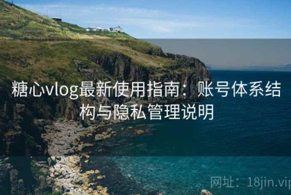 糖心vlog最新使用指南：账号体系结构与隐私管理说明