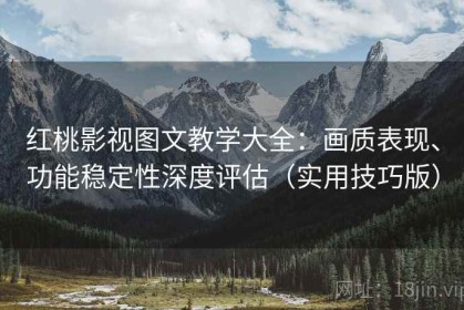 红桃影视图文教学大全：画质表现、功能稳定性深度评估（实用技巧版）