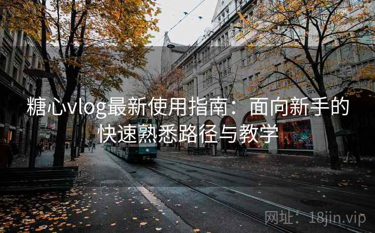 糖心vlog最新使用指南：面向新手的快速熟悉路径与教学