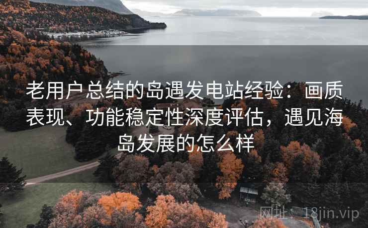 老用户总结的岛遇发电站经验：画质表现、功能稳定性深度评估，遇见海岛发展的怎么样