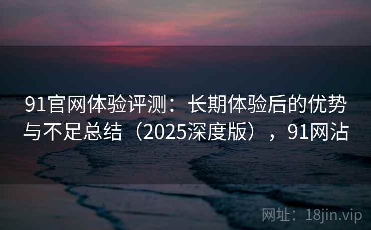 91官网体验评测:长期体验后的优势与不足总结(2025深度版),91网沾 91官网体验评测:长期体验后的优势与不足总结(2025深度版),91网沾
