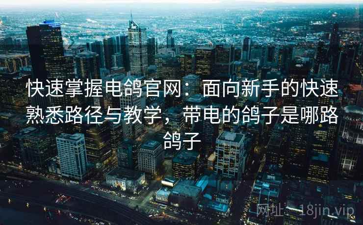 快速掌握电鸽官网:面向新手的快速熟悉路径与教学,带电的鸽子是哪路鸽子 快速掌握电鸽官网:面向新手的快速熟悉路径与教学,带电的鸽子是哪路鸽子