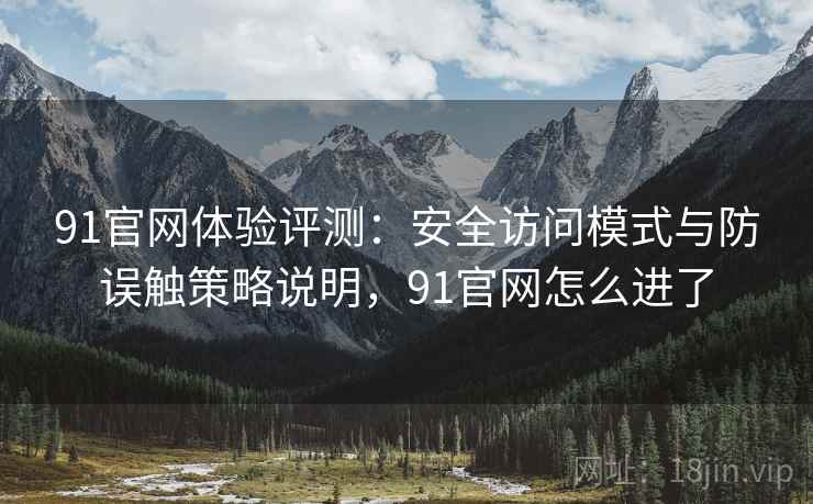 91官网体验评测:安全访问模式与防误触策略说明,91官网怎么进了 91官网体验评测:安全访问模式与防误触策略说明,91官网怎么进了