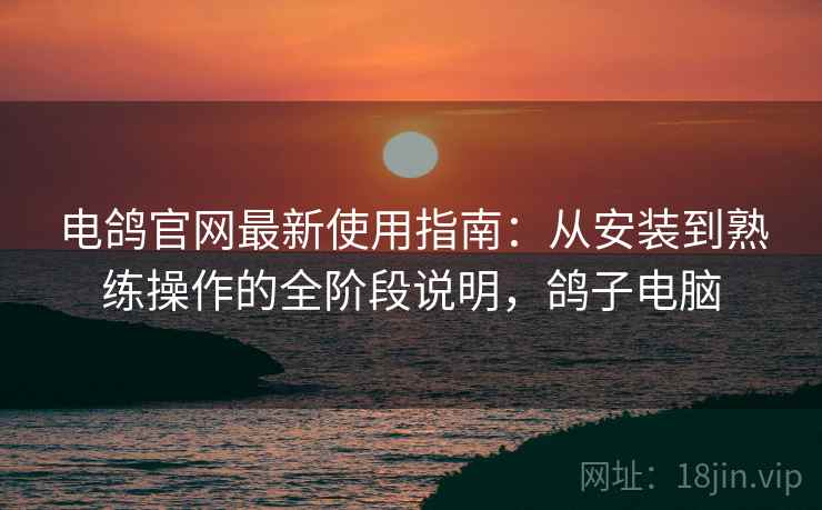 电鸽官网最新使用指南:从安装到熟练操作的全阶段说明,鸽子电脑 电鸽官网最新使用指南:从安装到熟练操作的全阶段说明,鸽子电脑