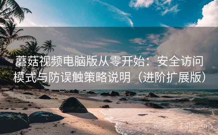 蘑菇视频电脑版从零开始：安全访问模式与防误触策略说明（进阶扩展版）